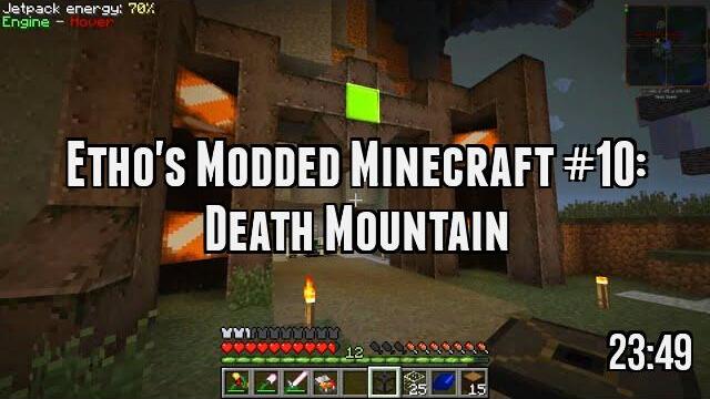 Etho's Modded Minecraft #10: Death Mountain