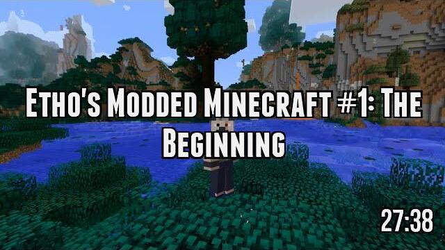 Etho's Modded Minecraft #1: The Beginning