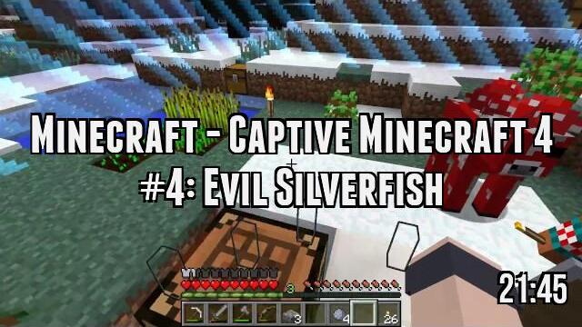 Minecraft - Captive Minecraft 4 #4: Evil Silverfish