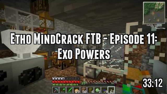 Etho MindCrack FTB - Episode 11: Exo Powers