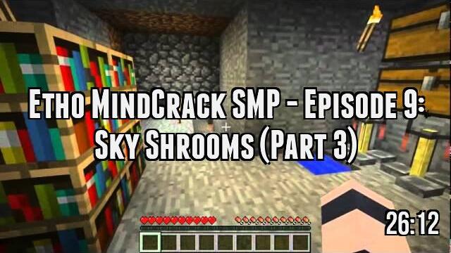 Etho MindCrack SMP - Episode 9: Sky Shrooms (Part 3)