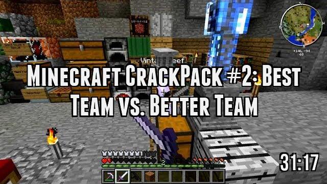 Minecraft CrackPack #2: Best Team vs. Better Team