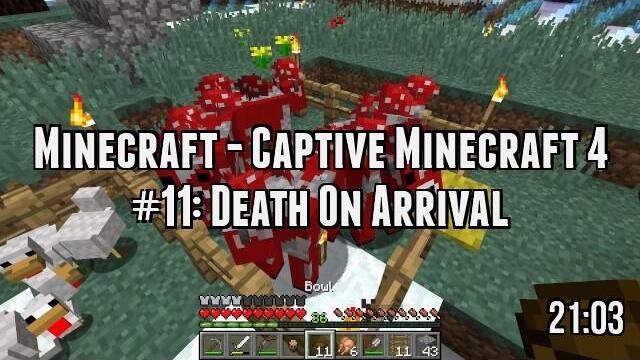 Minecraft - Captive Minecraft 4 #11: Death On Arrival