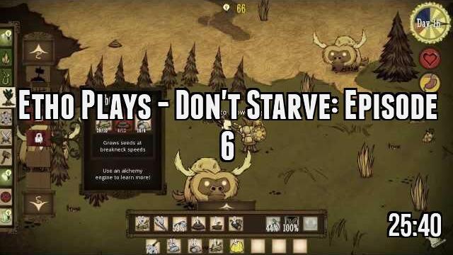 Etho Plays - Don't Starve: Episode 6