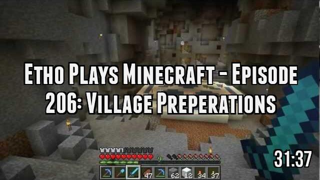 Etho Plays Minecraft - Episode 206: Village Preperations