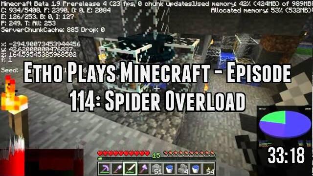 Etho Plays Minecraft - Episode 114: Spider Overload