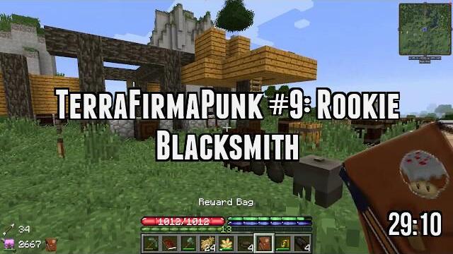 TerraFirmaPunk #9: Rookie Blacksmith