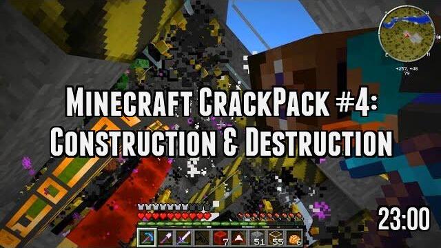 Minecraft CrackPack #4: Construction & Destruction
