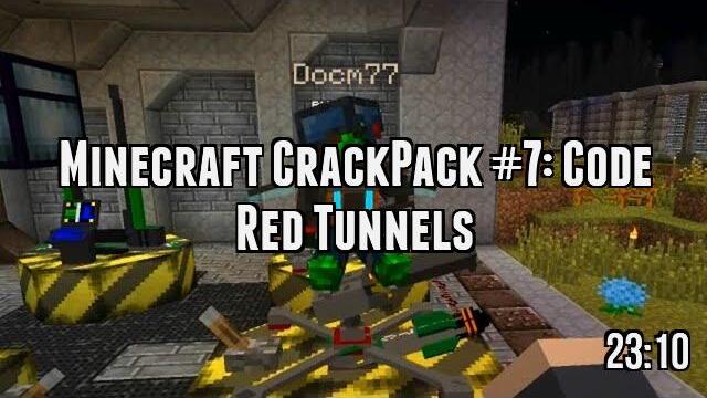 Minecraft CrackPack #7: Code Red Tunnels