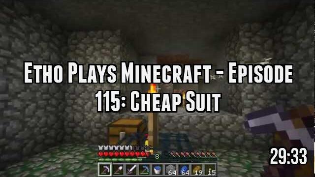 Etho Plays Minecraft - Episode 115: Cheap Suit