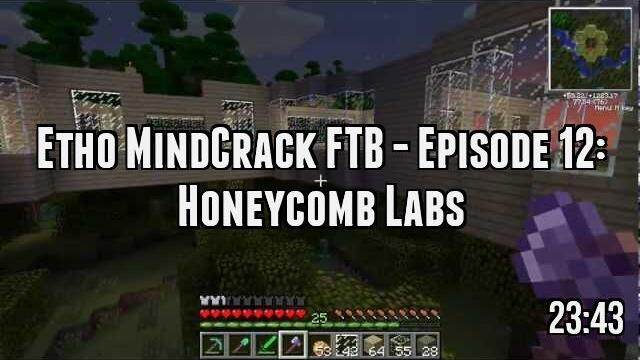 Etho MindCrack FTB - Episode 12: Honeycomb Labs