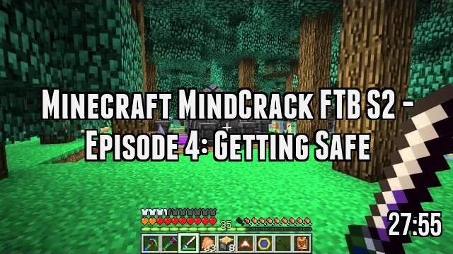 Minecraft MindCrack FTB S2 - Episode 4: Getting Safe
