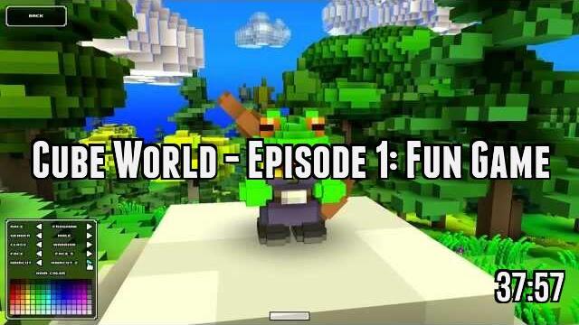 Cube World - Episode 1: Fun Game