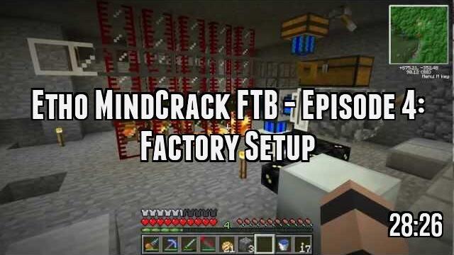 Etho MindCrack FTB - Episode 4: Factory Setup