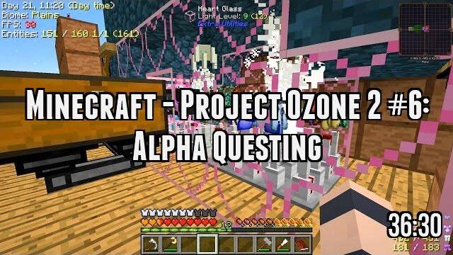 Minecraft - Project Ozone 2 #6: Alpha Questing