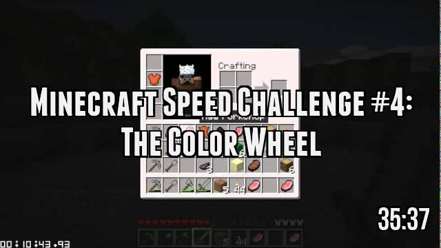 Minecraft Speed Challenge #4: The Color Wheel