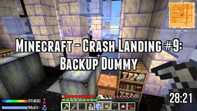 Minecraft - Crash Landing #9: Backup Dummy