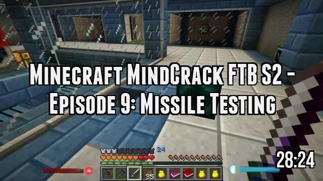 Minecraft MindCrack FTB S2 - Episode 9: Missile Testing