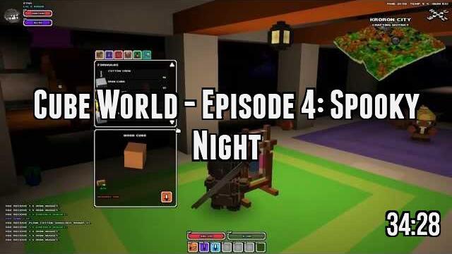 Cube World - Episode 4: Spooky Night