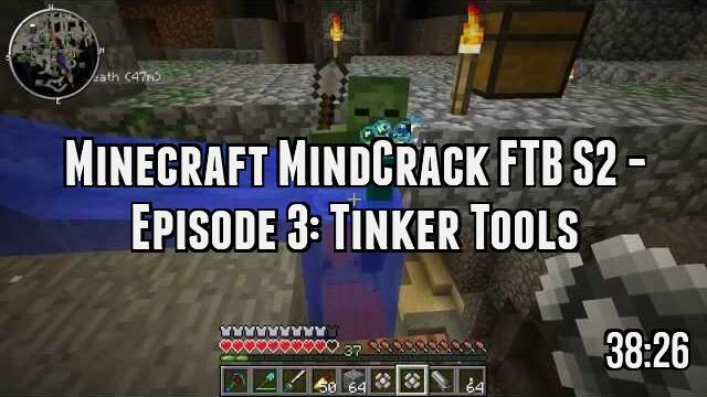 Minecraft MindCrack FTB S2 - Episode 3: Tinker Tools